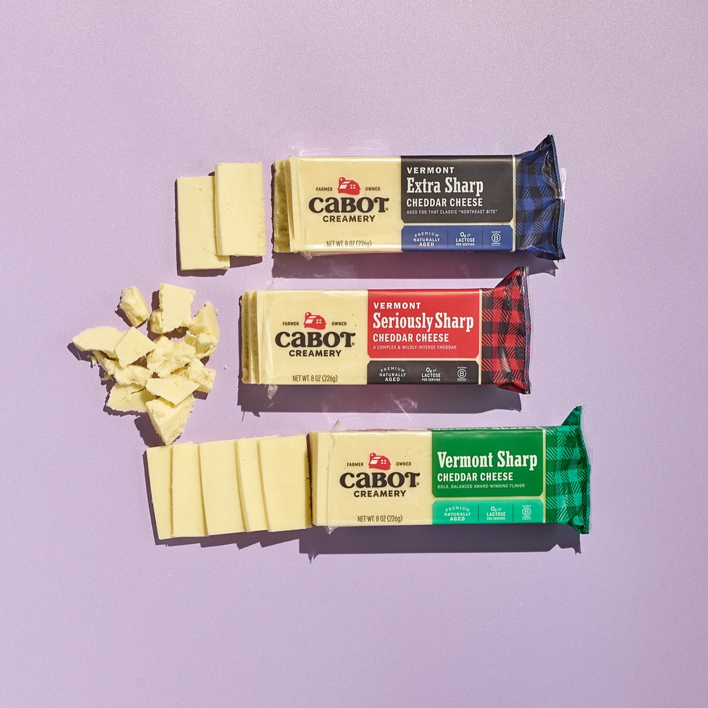 Cabot cheddar - COURTESY