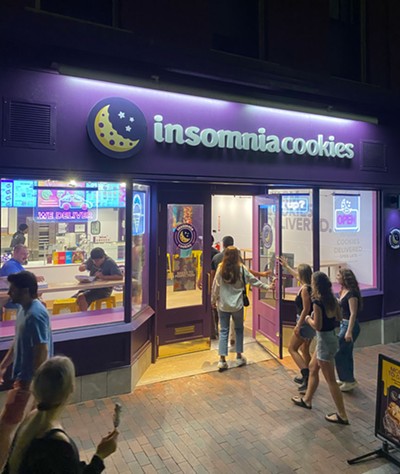 Insomnia Cookies on Church St. in Burlington