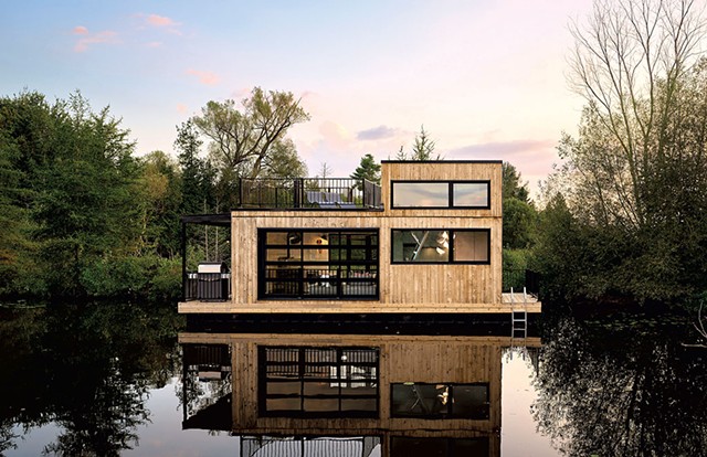 A Minibora at Bora Bor&eacute;al in Qu&eacute;bec's Eastern Townships