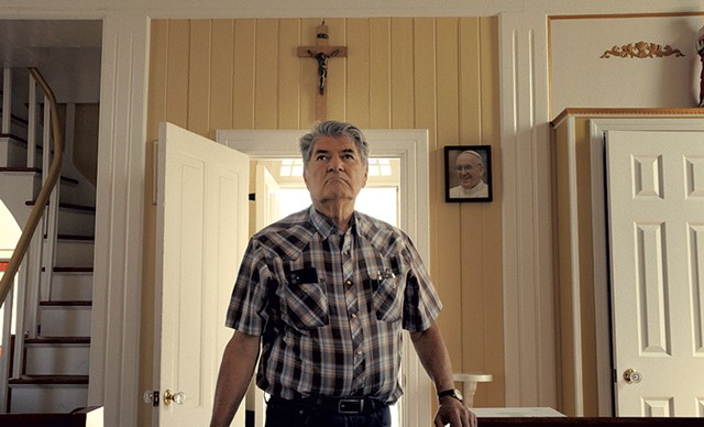 In Sugarcane, residential school survivor Rick Gilbert prepares for a trip to see the Pope in this searing documentary.