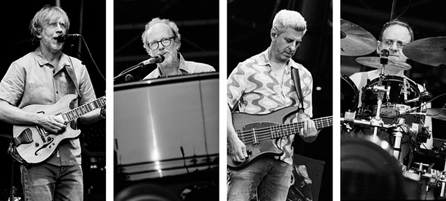 From left: guitarist Trey Anastasio, keyboardist/pianist Page McConnell, bassist Mike Gordon and drummer Jon Fishman. - CASEY RYAN VOCK