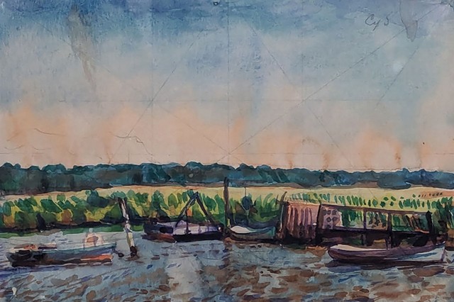 "Dories" by Cy Sloane - COURTESY OF JESSICA ENGELS