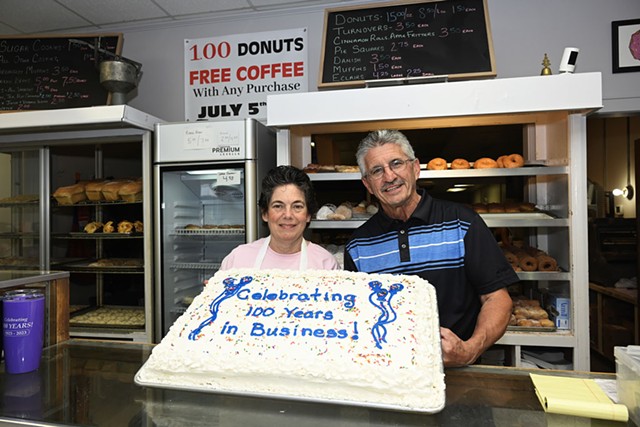 Jones' Donuts and Bakery in Rutland celebrates its 100th year - COURTESY OF JON OLENDER