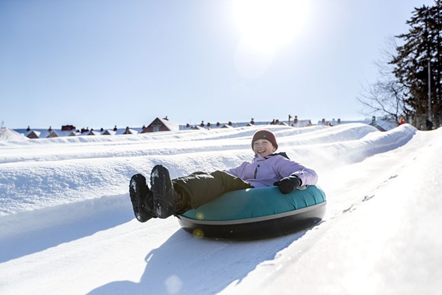 Tubing at Mount Snow in Wilmington - COURTESY OF MOUNT SNOW