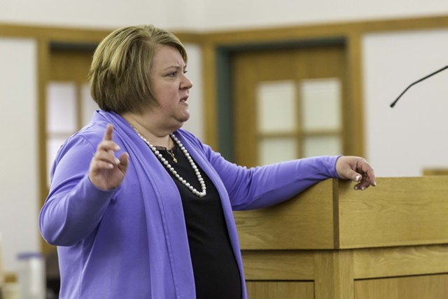 DIane Wheeler in 2016 - . POOL PHOTO BY GREGORY J. LAMOUREUX/COUNTY COURIER