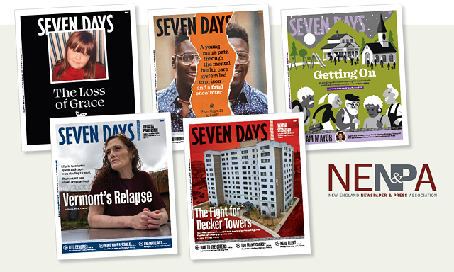 NENPA Awards Seven Days 2024 'Newspaper of the Year' and Five Publick Occurrences Honors