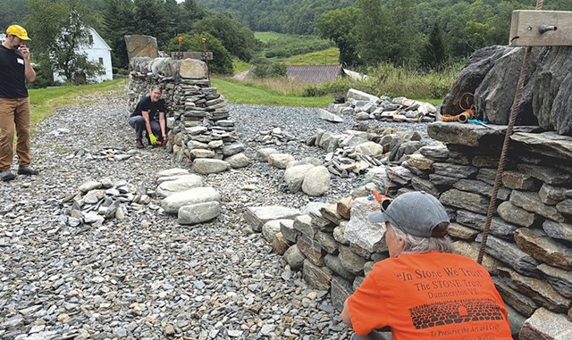 A workshop at the Stone Trust - STEVE GOLDSTEIN