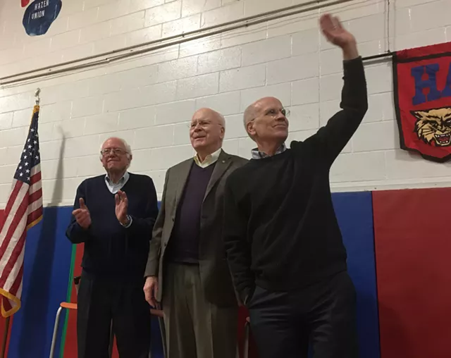 Walters: Leahy, Sanders & Welch Take Hardwick By Storm