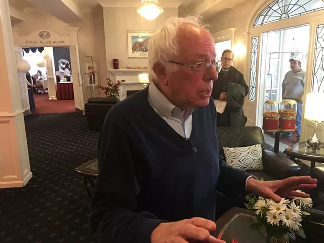 Walters: No, Bernie's Not Running (Yet)