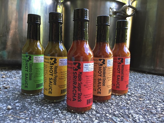 Butterfly Bakery of Vermont hot sauces - COURTESY OF BUTTERFLY BAKERY OF VERMONT