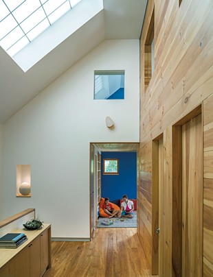 Clever design keeps the children's small bedrooms functional, not constricted. - JIM WESTPHALEN