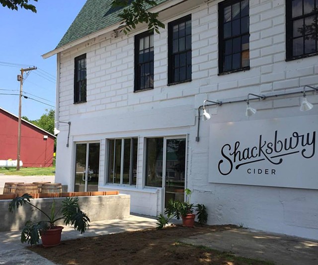 Shacksbury's tasting room in Vergennes - COURTESY OF SHACKSBURY CIDER