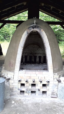 Wood-fired kiln - ELIZABETH M. SEYLER