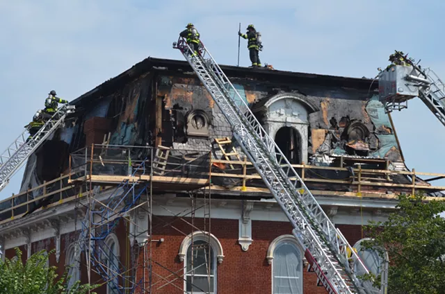 Animal, Plant Collections Survive Fire at UVM's Historic Torrey Hall
