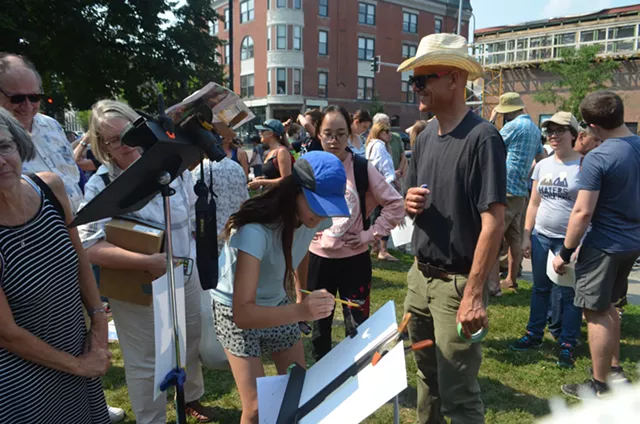 Eyes on the Skies: Vermonters Get a Glimpse of the Solar Eclipse