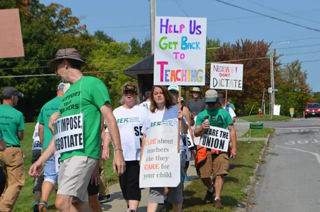Two GOP Legislators Renew Push to Ban Teachers' Strikes