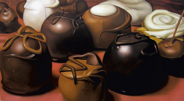 "Chocolates" by Margaret Morrison - COURTESY OF WOODWARD GALLERY