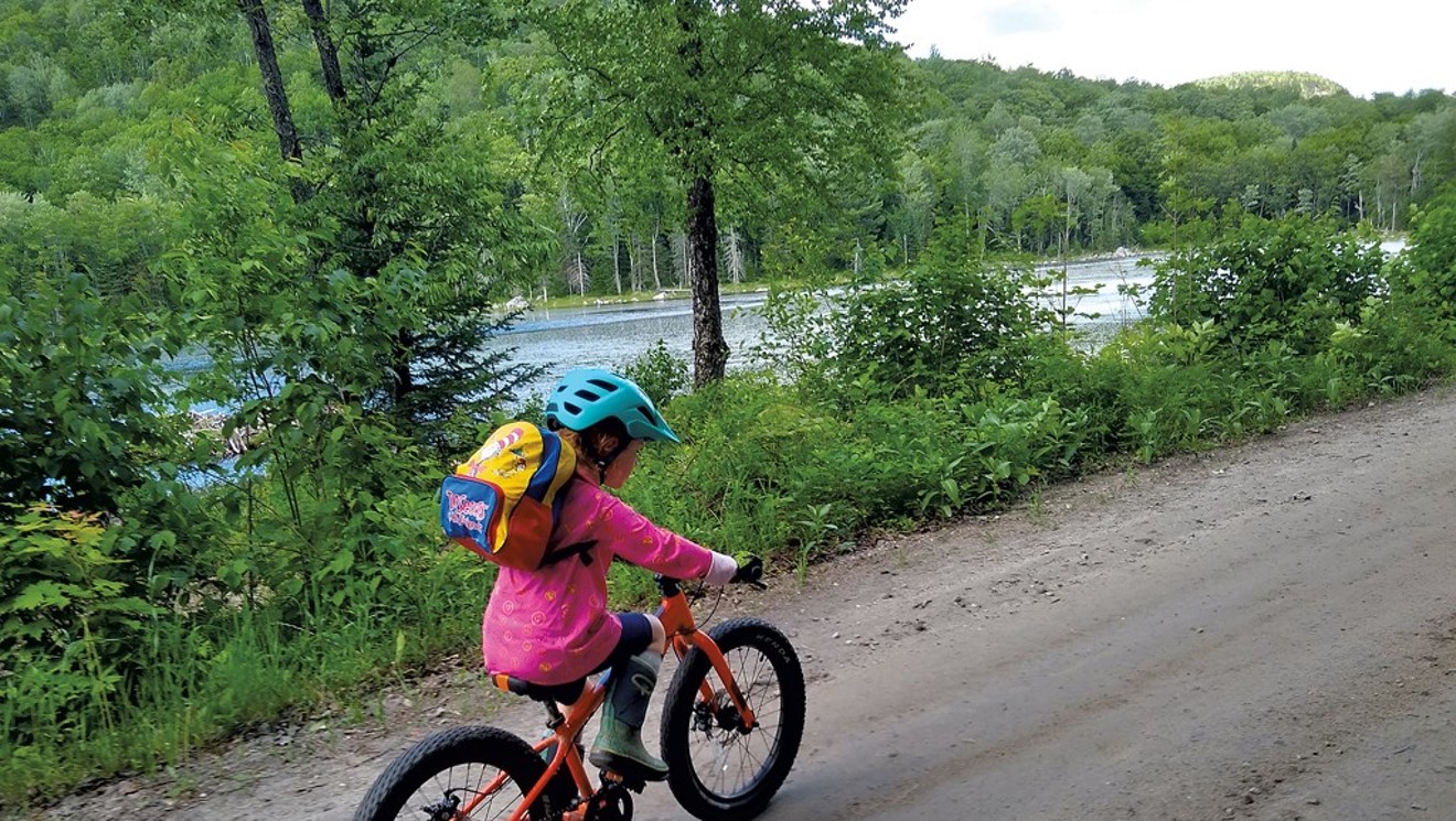 Kid friendly bike 2025 trails near me