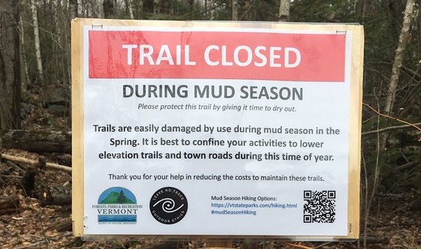 Popular Hiking Trails Will Be Closed for Mud Season During the Eclipse