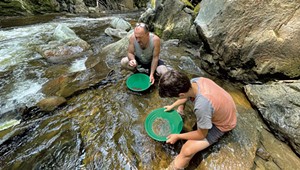 Seeing What Pans Out With a Green Mountain Gold Prospector