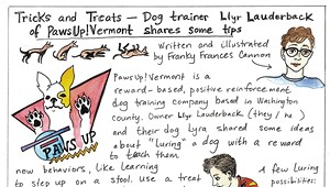Cartoon: Dog Trainer Llyr Lauderback Shares Some Tips