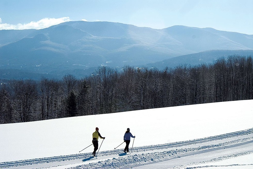 Cross-country skiing at Trapp Family Lodge - COURTESY OF TRAPP FAMILY LODGE