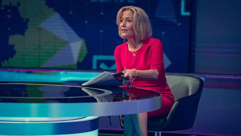 Gillian Anderson is tough as nails as British anchor Emily Maitlis in this drama about a disastrous royal interview.