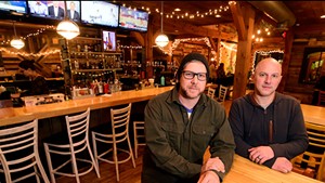Owners Mark Frier (left) and Chad Fry at Tres Amigos in Stowe