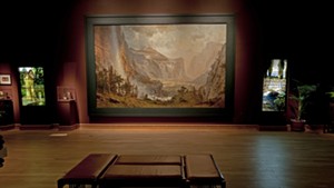 "The Domes of the Yosemite" at the Charles Hosmer Morse Museum of American Art, after restoration