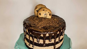 Sweet Babu chocolate-chip-cookie cake