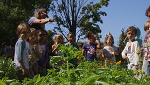 Stuck in Vermont: Kids Learn and Eat in a Burlington Elementary School Garden