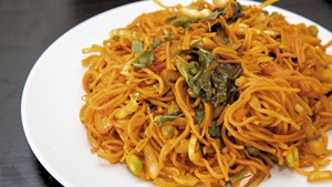 Vegetable Hakka noodles from Everest Indian-Nepali Restaurant