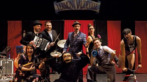 The cast of Vermont Vaudeville: Ten Years Later