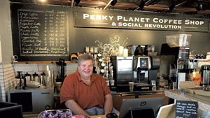 Richard Vaughn of Perky Planet Coffee