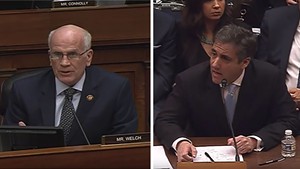 U.S. Rep. Peter Welch and Michael Cohen