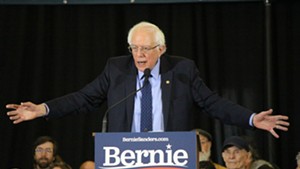 Sen. Bernie Sanders campaigns in New Hampshire.