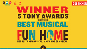 Fun Home Wins Big at the Tonys!