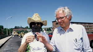 Pothole Bandit and Bernie Sanders, 1986