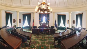 The Vermont Senate room