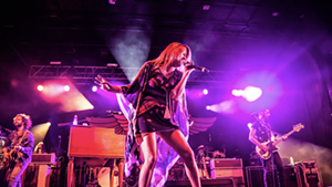 Grace Potter performing at Grand Point North