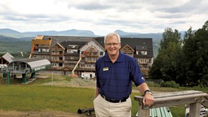 Bill Stenger at Q Burke Mountain Resort