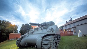 Winooski's Sherman tank