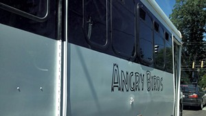 WTF: What's the Story Behind the 'Angry Birds' Buses?