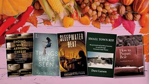 Page 32: Short Takes on Five Vermont Books