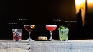 Cocktails from the Narnia menu at Highball Social