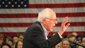 Sen. Bernie Sanders in Iowa in January 2016