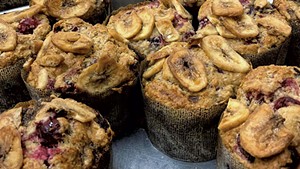 Muffins at Otter Creek Bakery in Middlebury