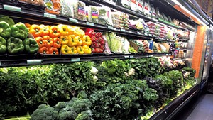 Produce at a grocery store