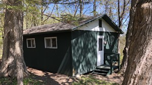 A cabin at Rock Point