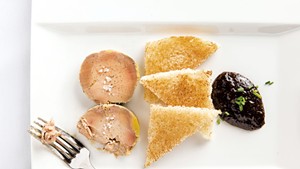 Foie gras torchon at Bistro de Margot